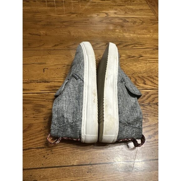 HEY DUDE WOMEN'S PEYTON LINEN canvas tribal GREY SIZE US 10 - Picture 6 of 6